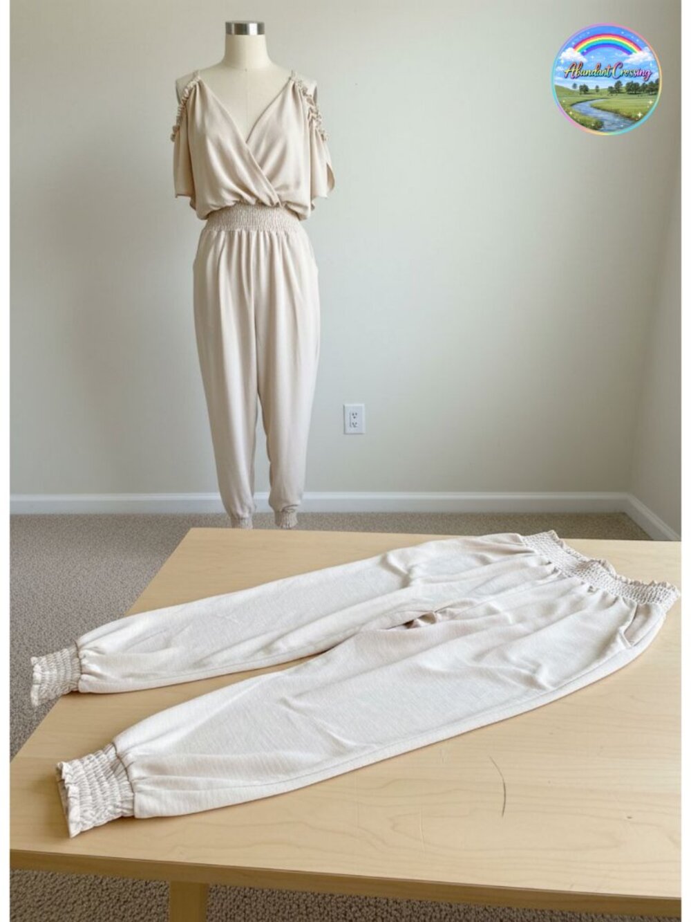 Womens One Piece Jumpsuit Cold Shoulder V Neck Backless Elastic Waist Summer